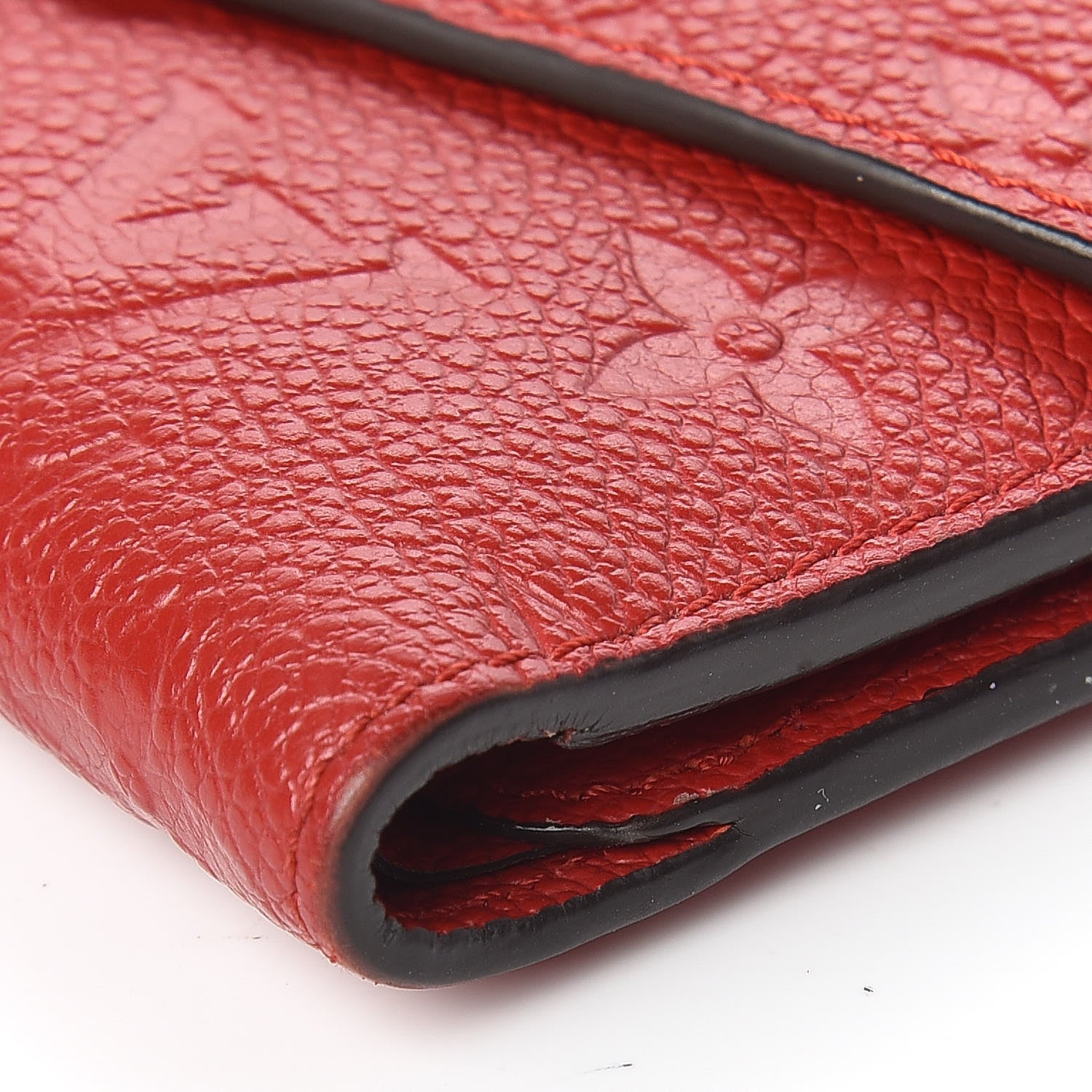 Louis Vuitton Empreinte Compact Curieuse Wallet Cherry 11 of 13