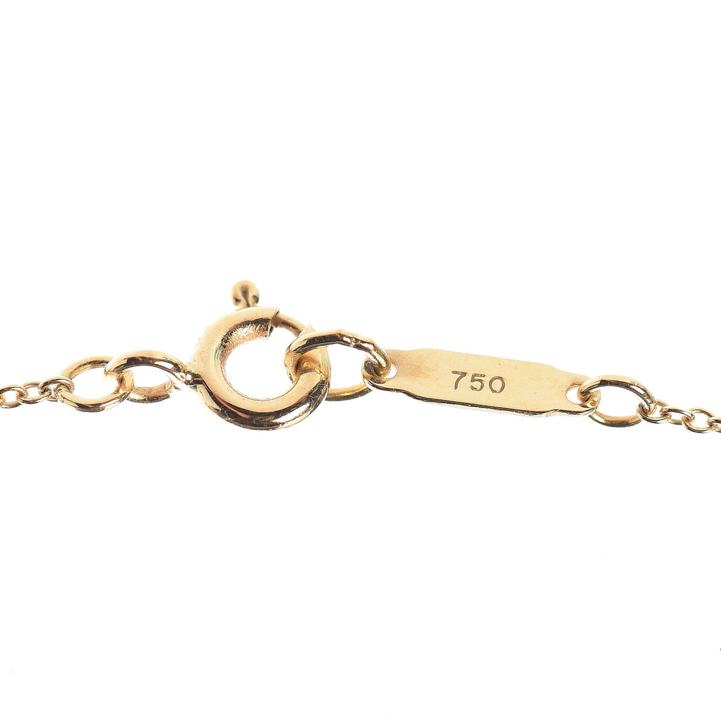 18K Yellow Gold Mini Bow Pendant Necklace