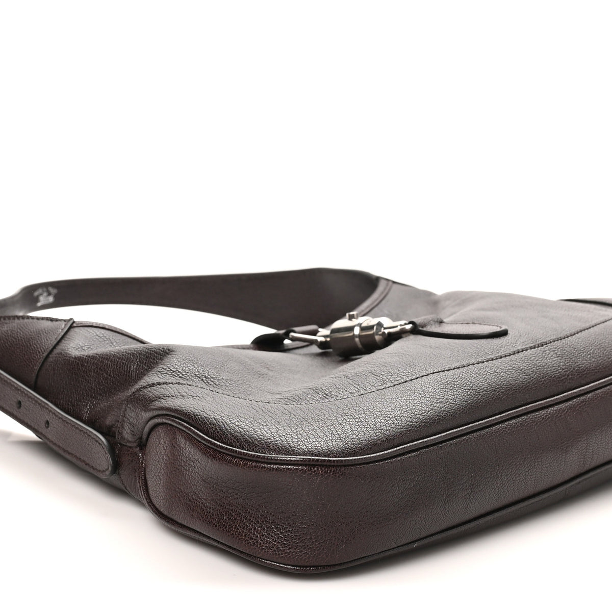 Goatskin Medium Jackie 1961 Hobo Dark Brown