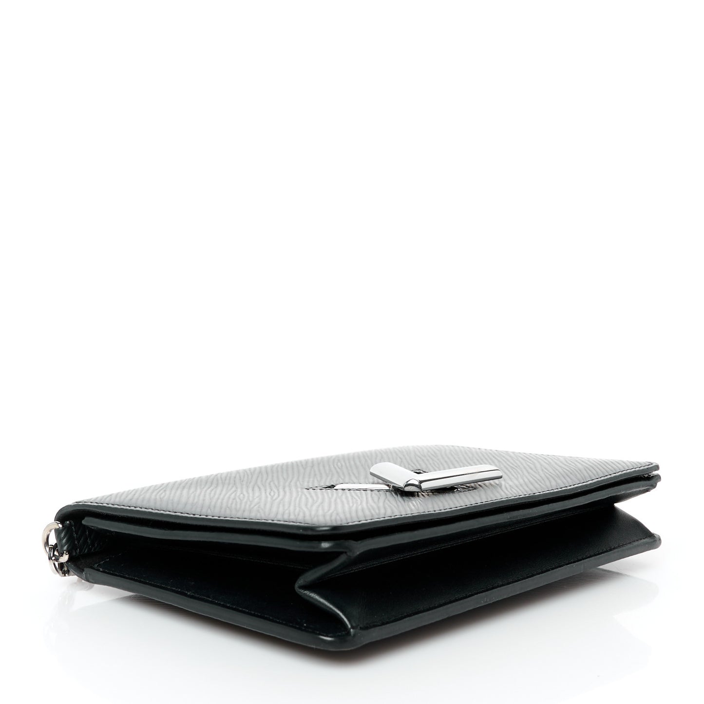 Epi Twist Belt Chain Wallet Black