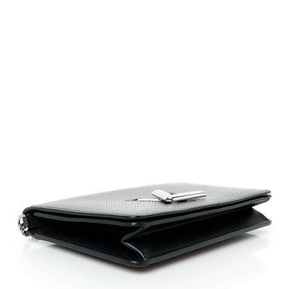 Louis Vuitton Epi Twist Belt Chain Wallet Black 4 of 10