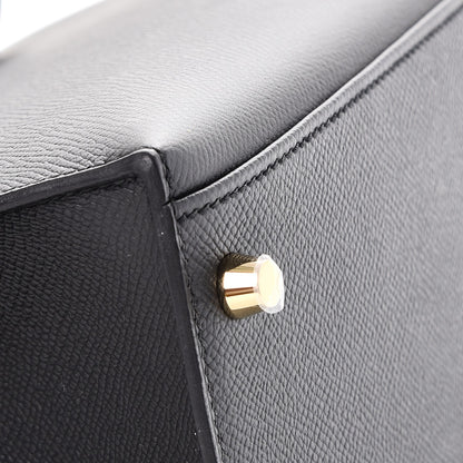 Hermes Epsom Kelly Sellier 28 Black 13 of 39