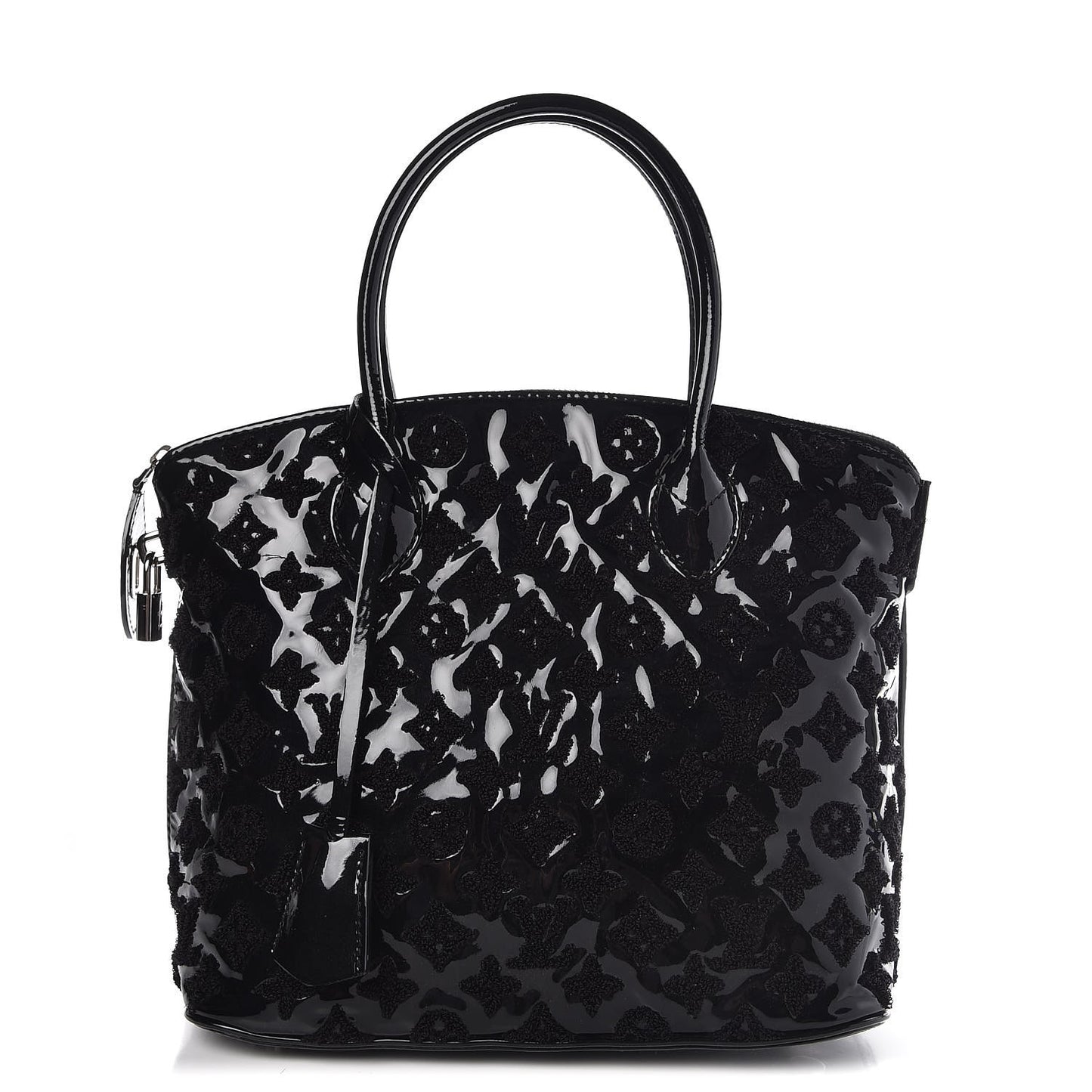 Patent Lambskin Fascination Lockit Black