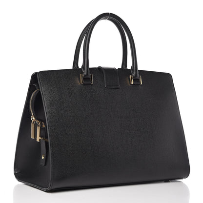 Saint Laurent Textured Calfskin Medium Classic Y Cabas Black 3 of 9