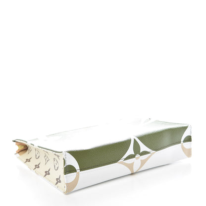 Louis Vuitton Monogram Giant Toiletry Pouch 26 Kaki 4 of 9