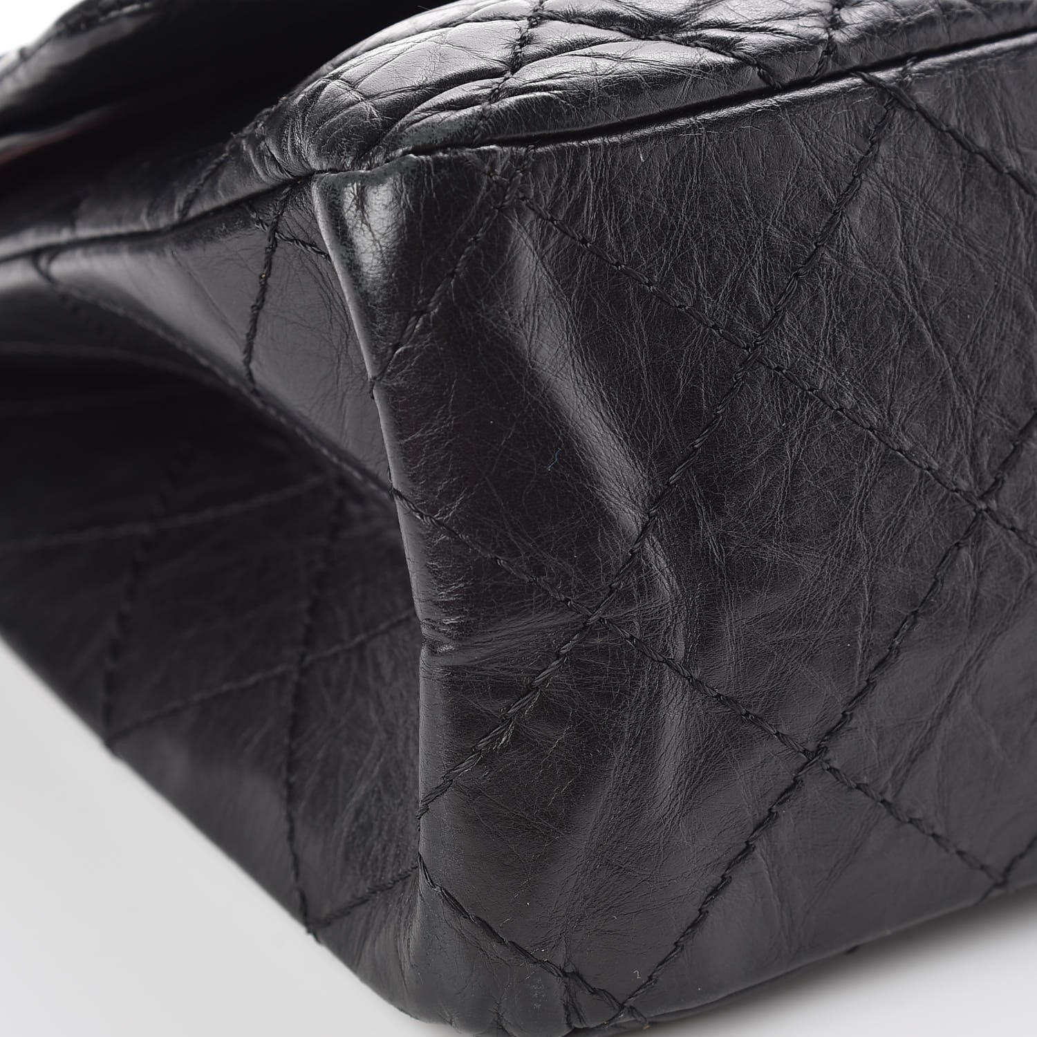 Chanel Aged Calfskin Quilted 2.55 Reissue 227 Flap Black 8 of 9