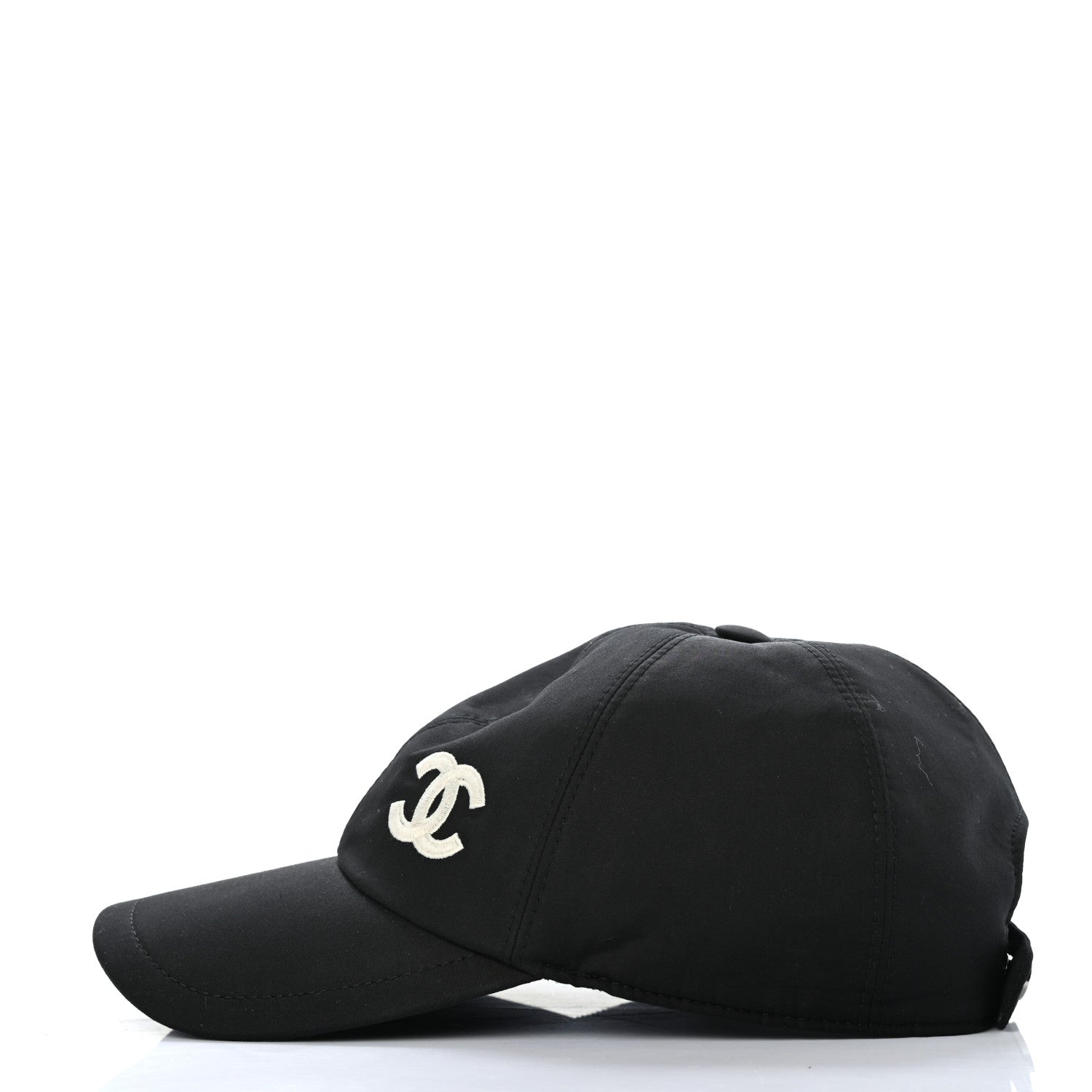 Chanel Cotton CC Cap Hat Black 4 of 8