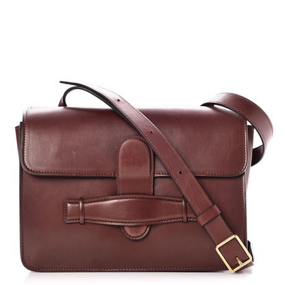 Celine Natural Calfskin Medium Symmetrical Bag Burgundy 1 of 10