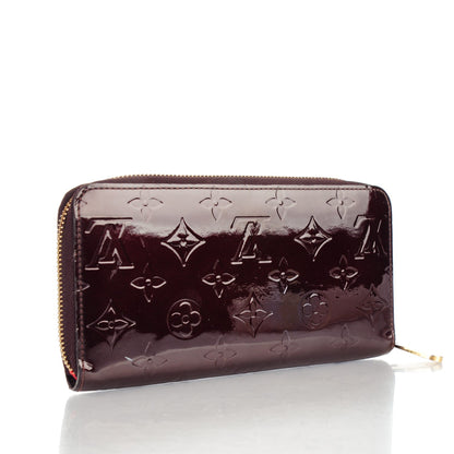Louis Vuitton Vernis Zippy Wallet Amarante 3 of 7