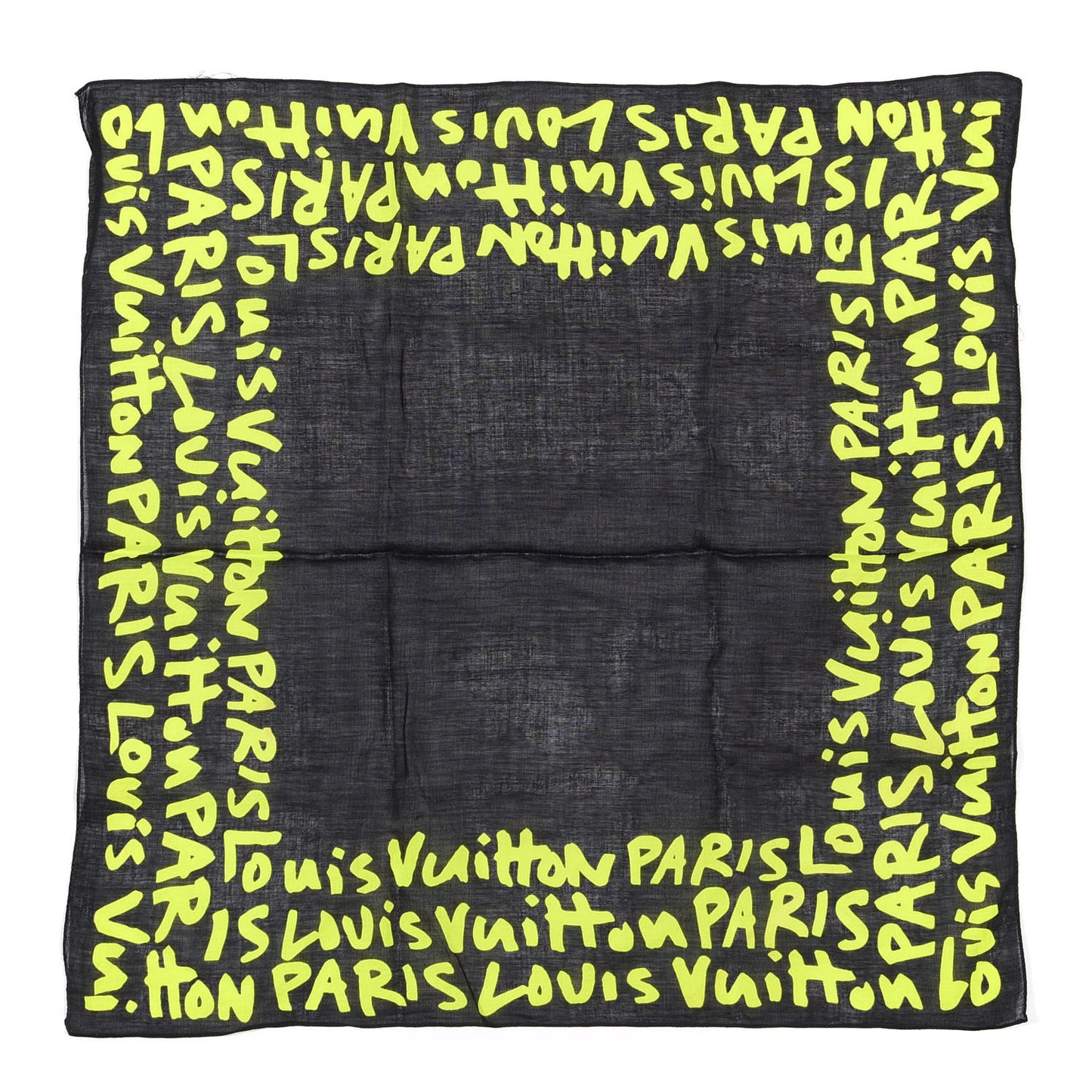 Cotton Graffiti Bandana Green