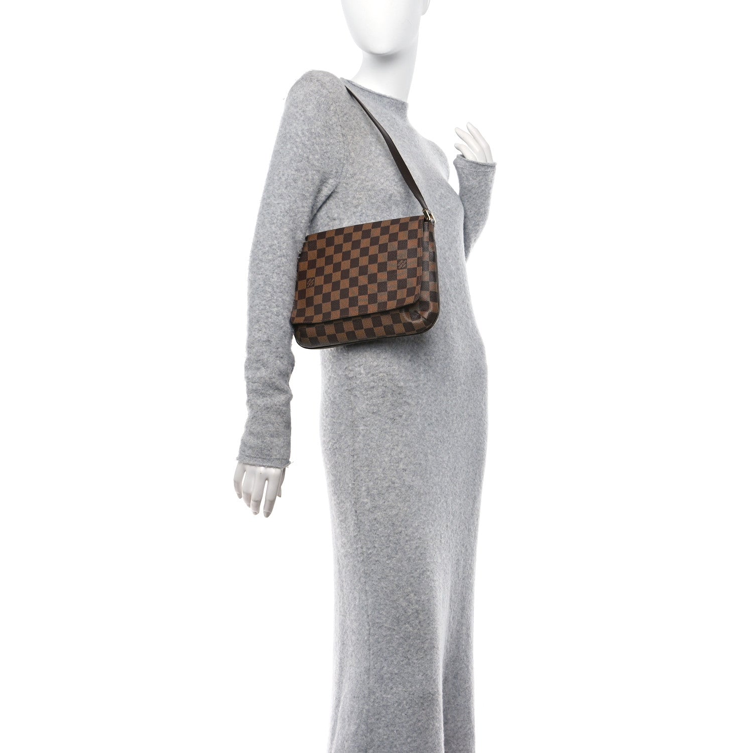 Louis Vuitton Damier Ebene Musette Tango 2 of 11