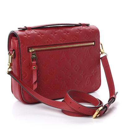 Louis Vuitton Empreinte Pochette Metis Scarlet 3 of 11