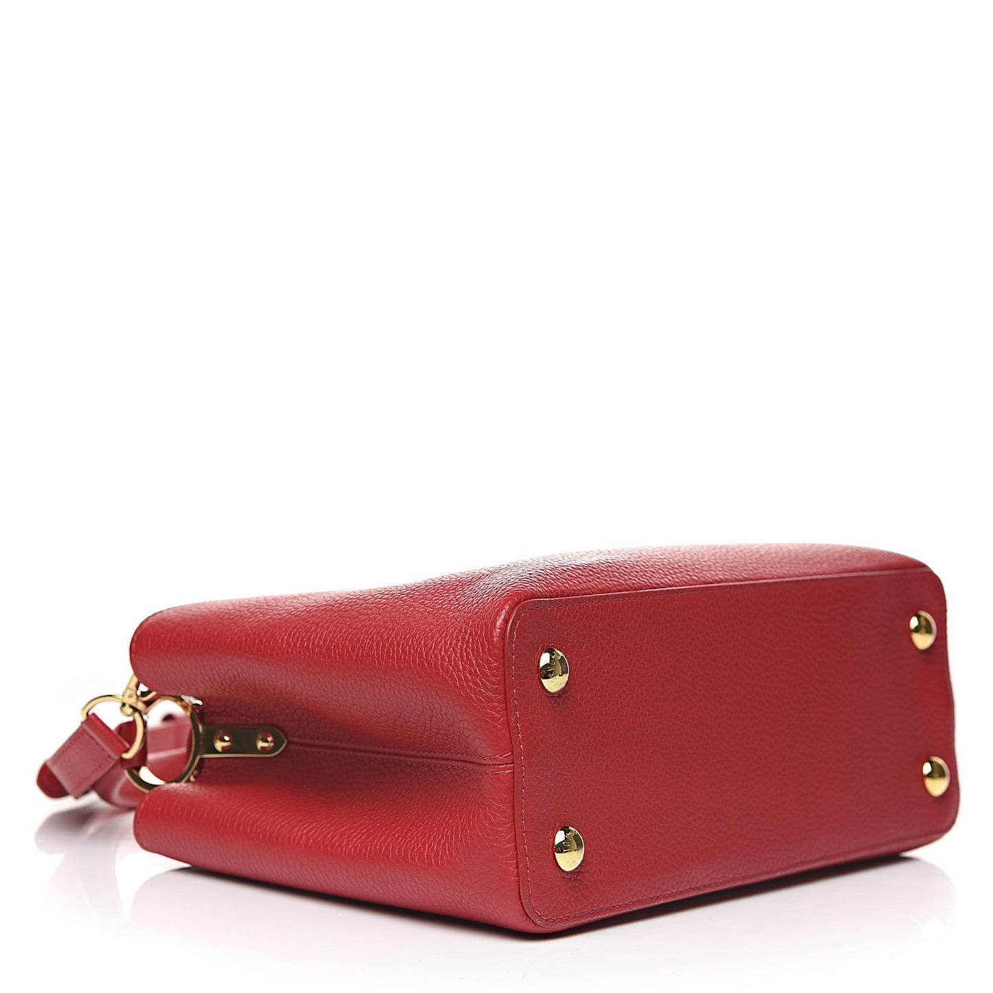 Taurillon Capucines PM Rubis