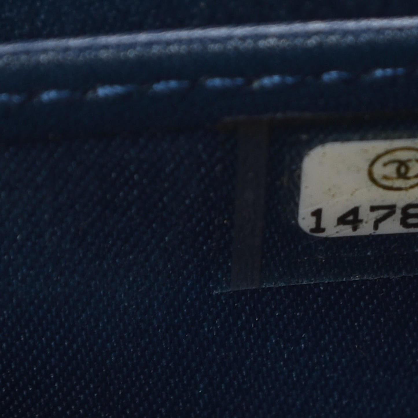 Patent Camellia Embossed Large Gusset Zip Around Wallet Blue