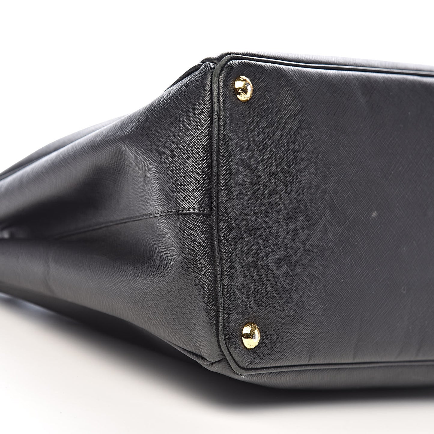 Saffiano Lux Large Tote Black