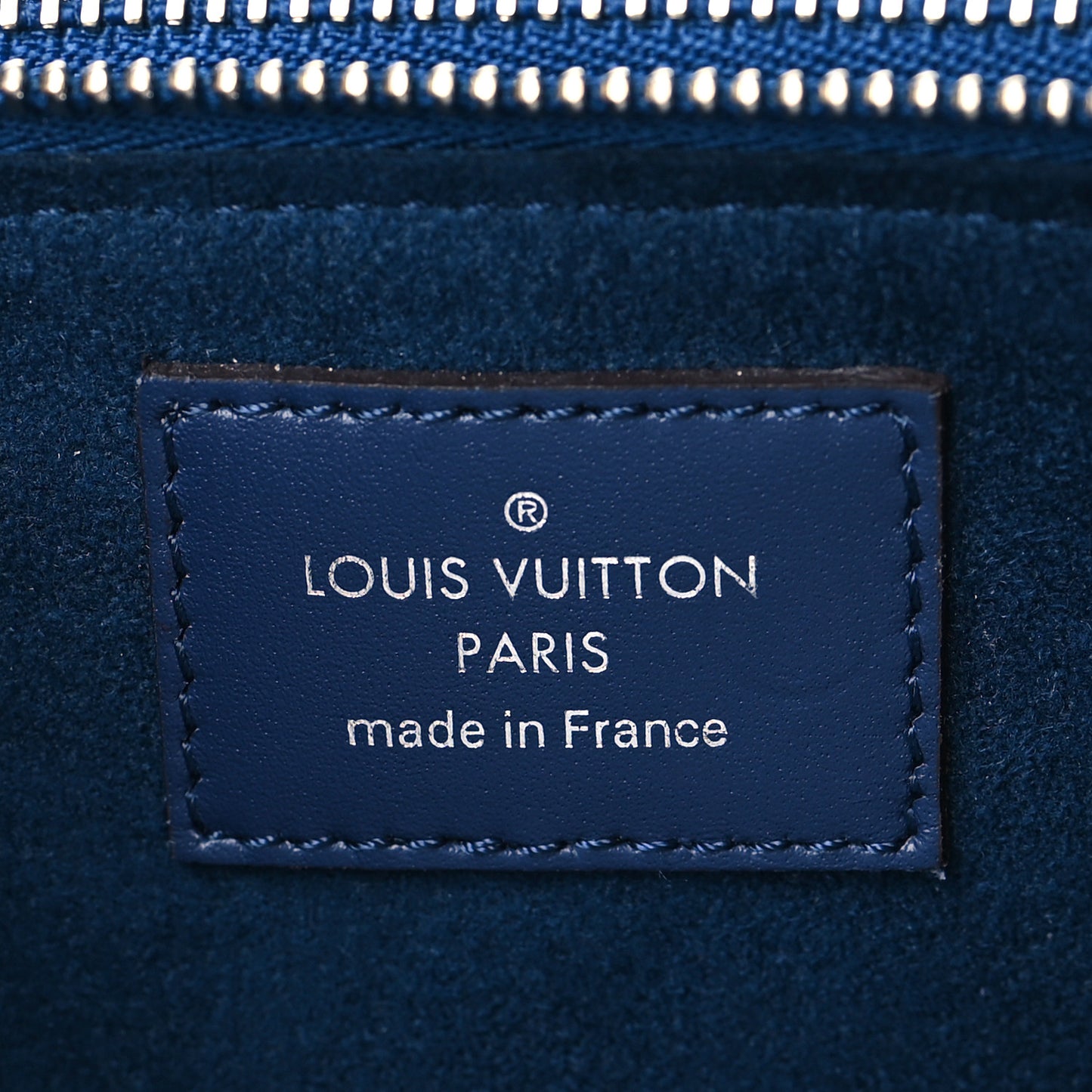 Monogram Giant Escale Double Zip Pochette Blue
