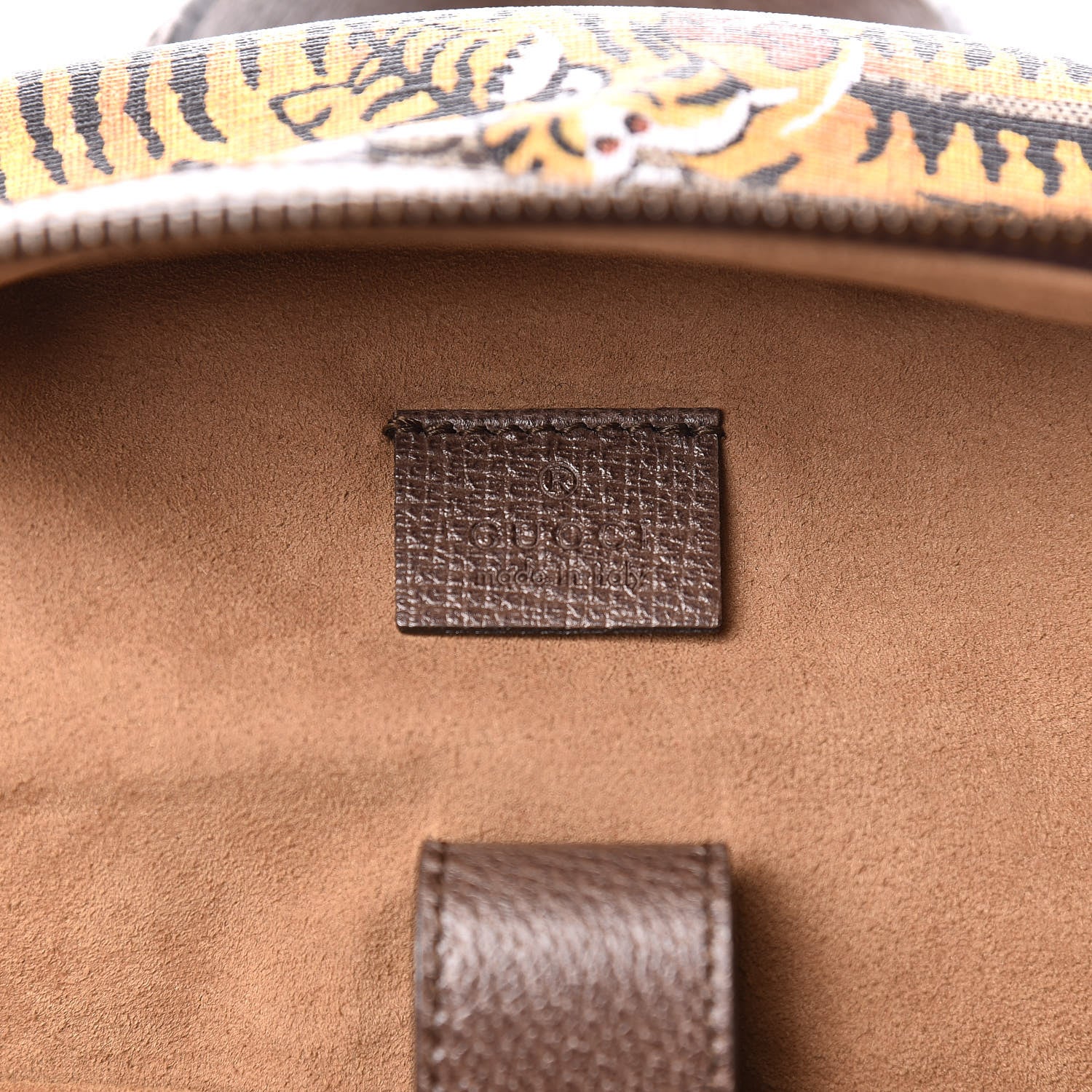 Gucci GG Supreme Monogram Bengal Web Day Backpack Beige Yard 6 of 10