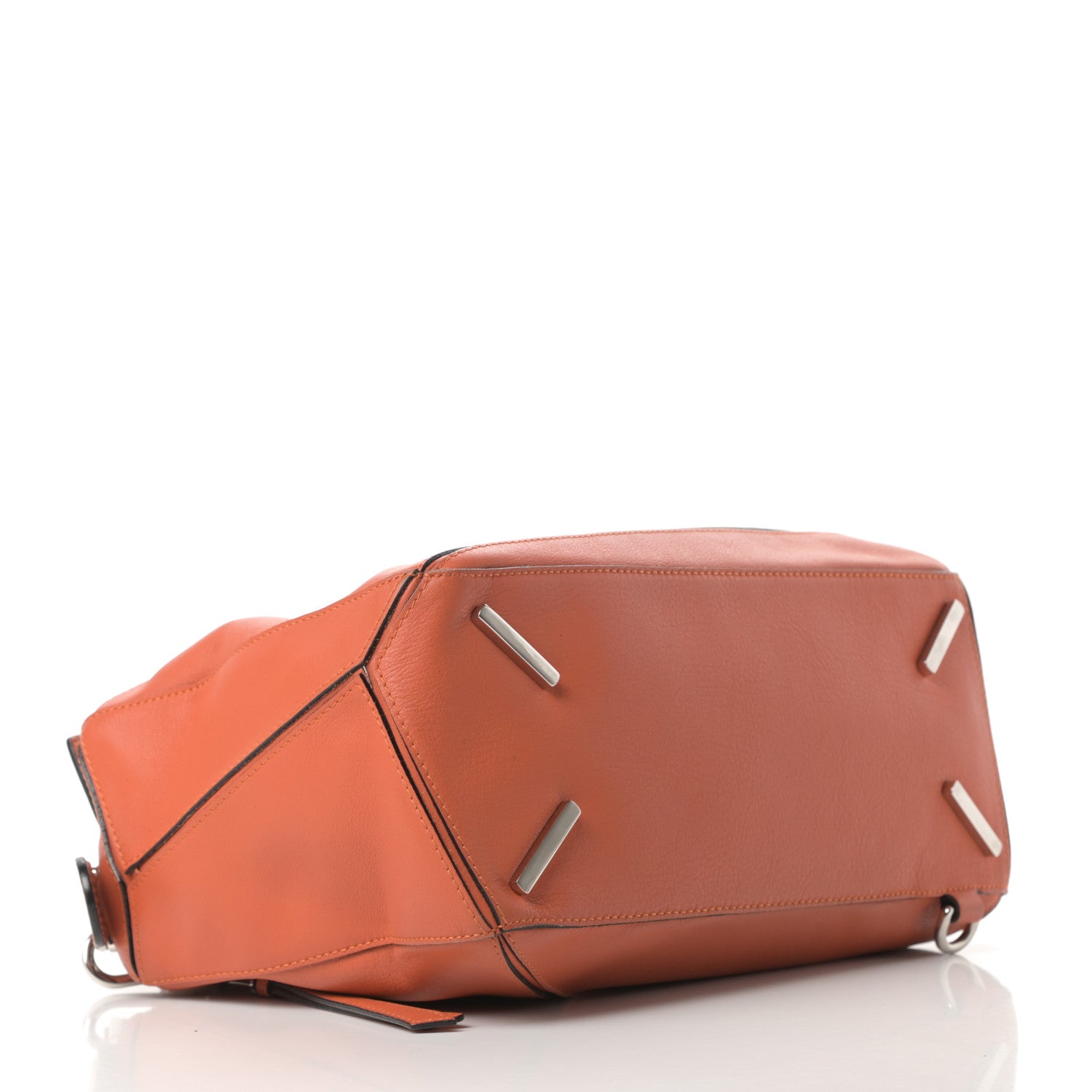 Loewe Calfskin Medium Puzzle Bag Coral 4 of 16