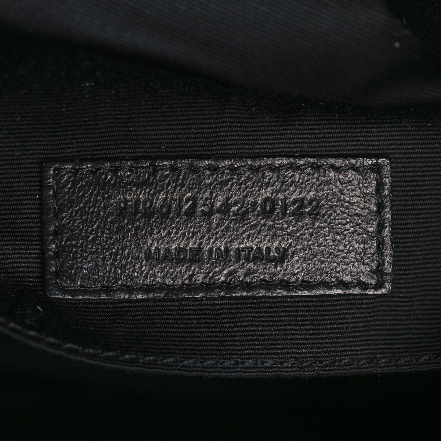 Canvas Calfskin Monogram Lou Camera Bag Black Grey Cream