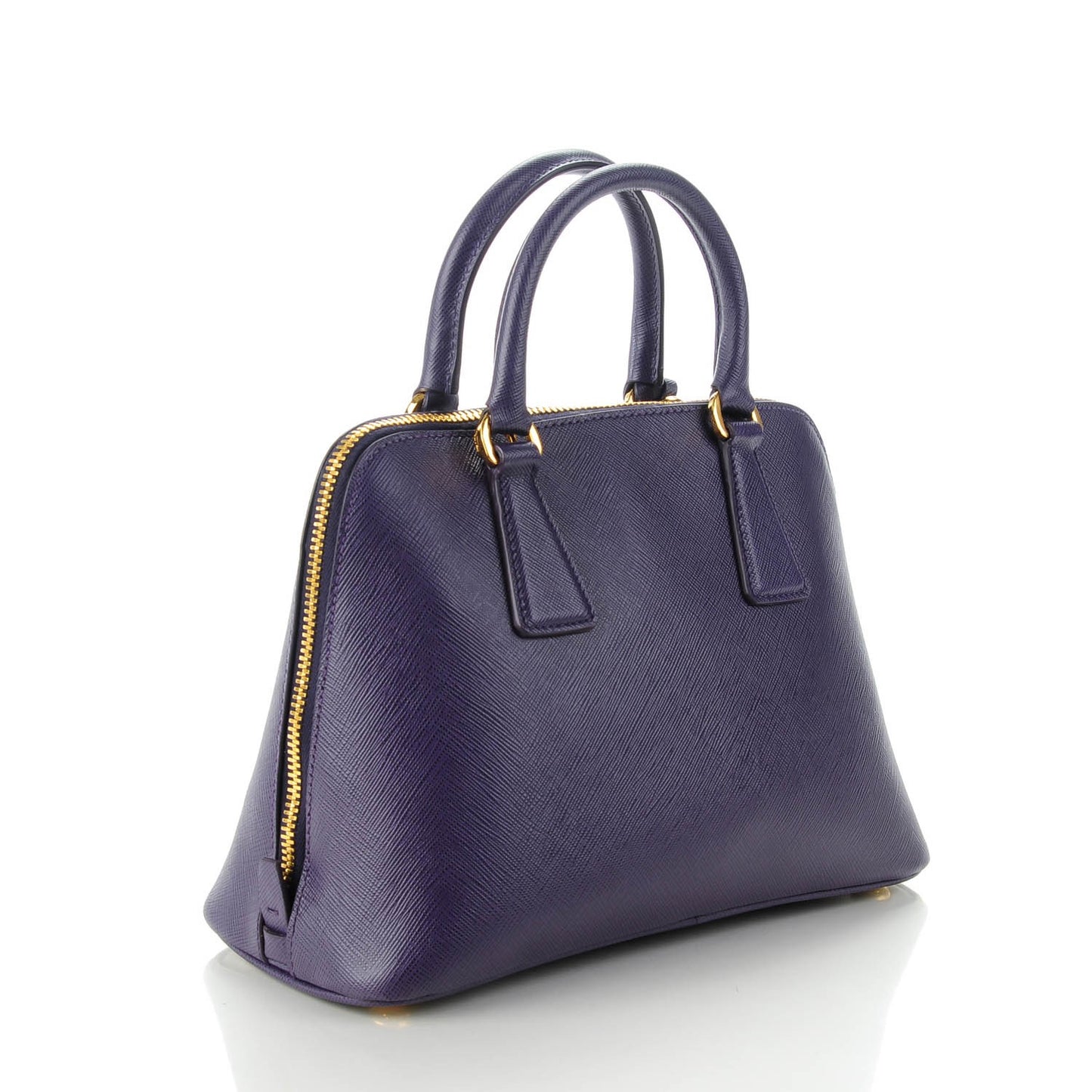 Saffiano Lux Mini Promenade Tote Uva