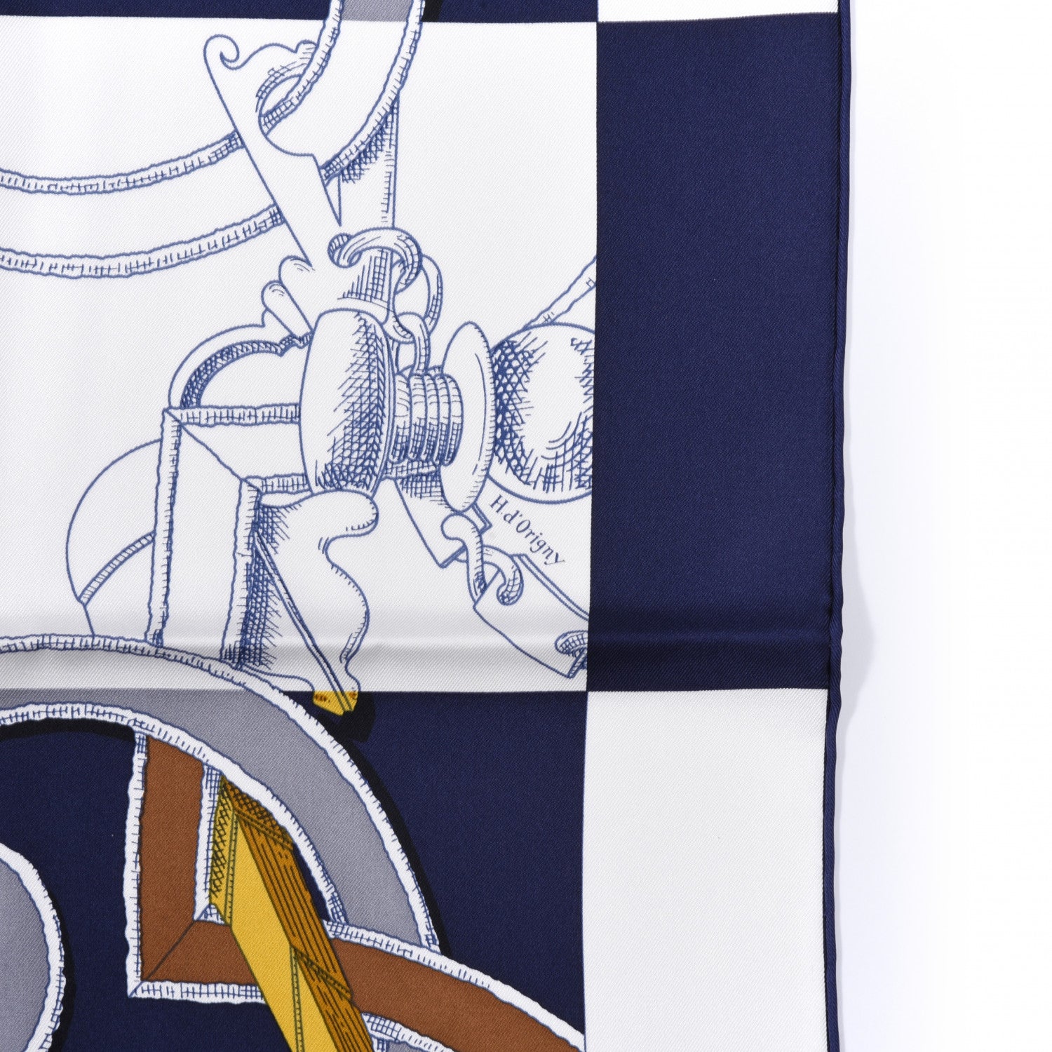 Hermes L'Instruction Du Roy Bayadere Scarf 90 4 of 6