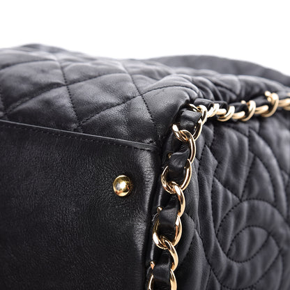 Chanel Calfskin Quilted Large Chain Me Hobo Black 11 of 13
