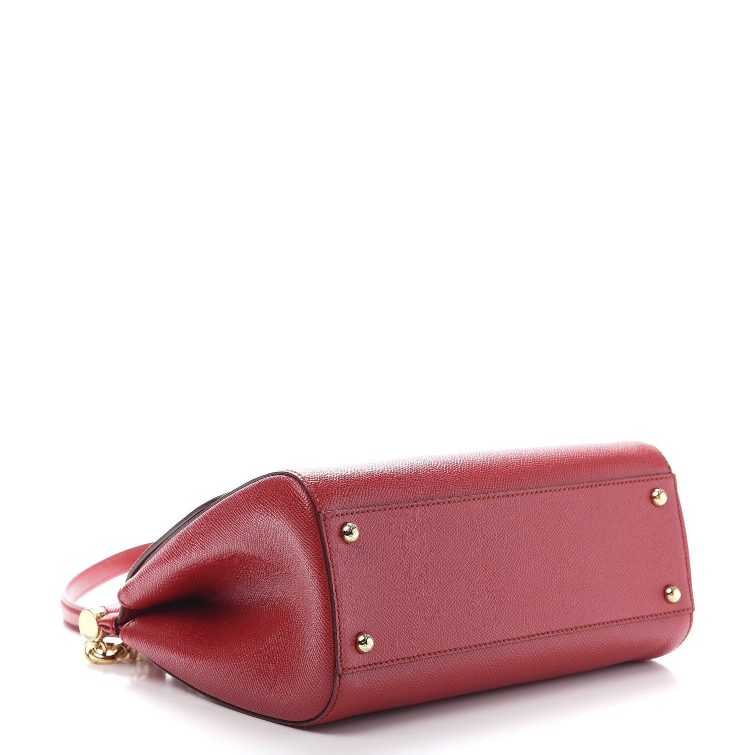 Dolce & Gabbana Dauphine Medium Miss Sicily Satchel Dark Red 4 of 12
