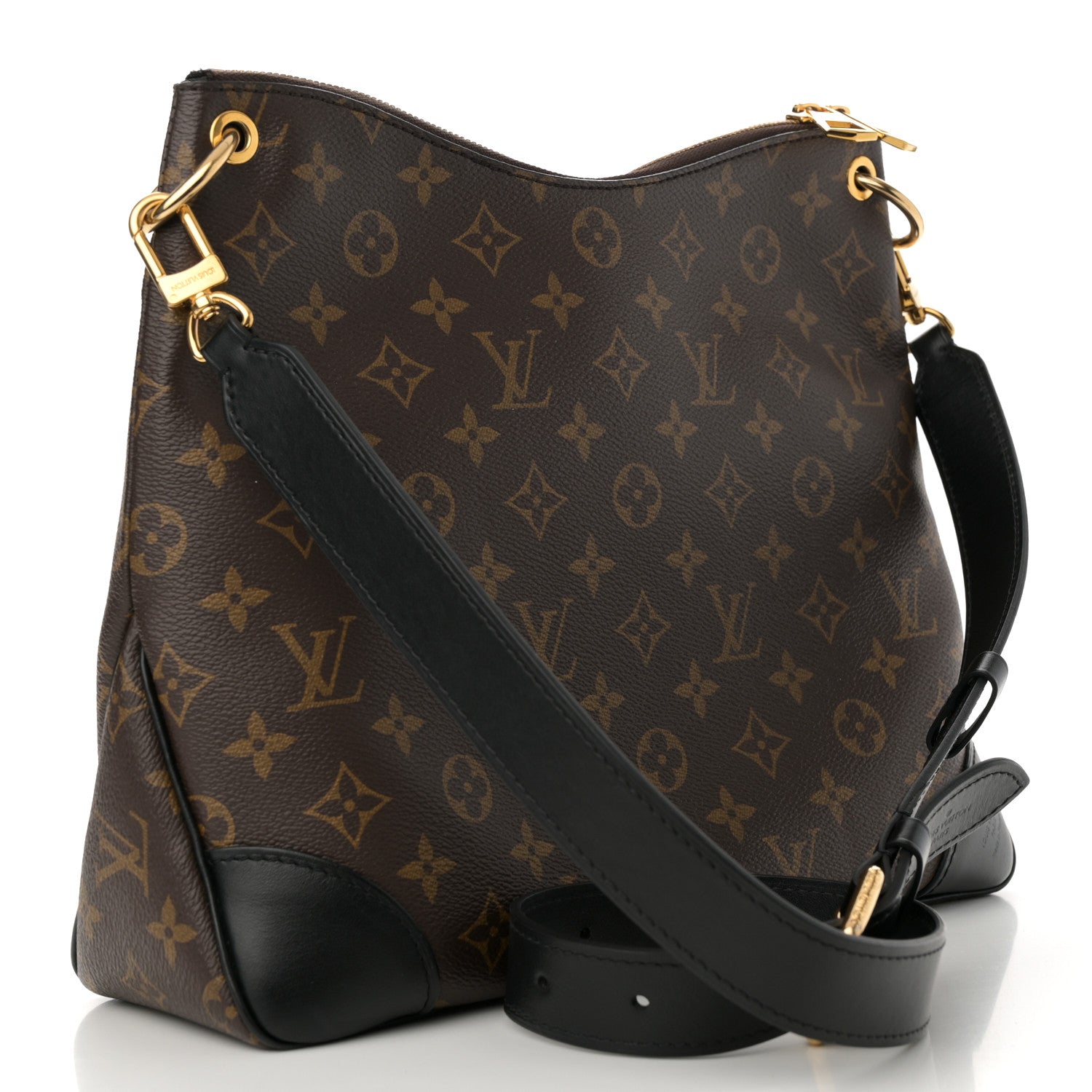 Louis Vuitton Monogram Odeon MM Black 3 of 10