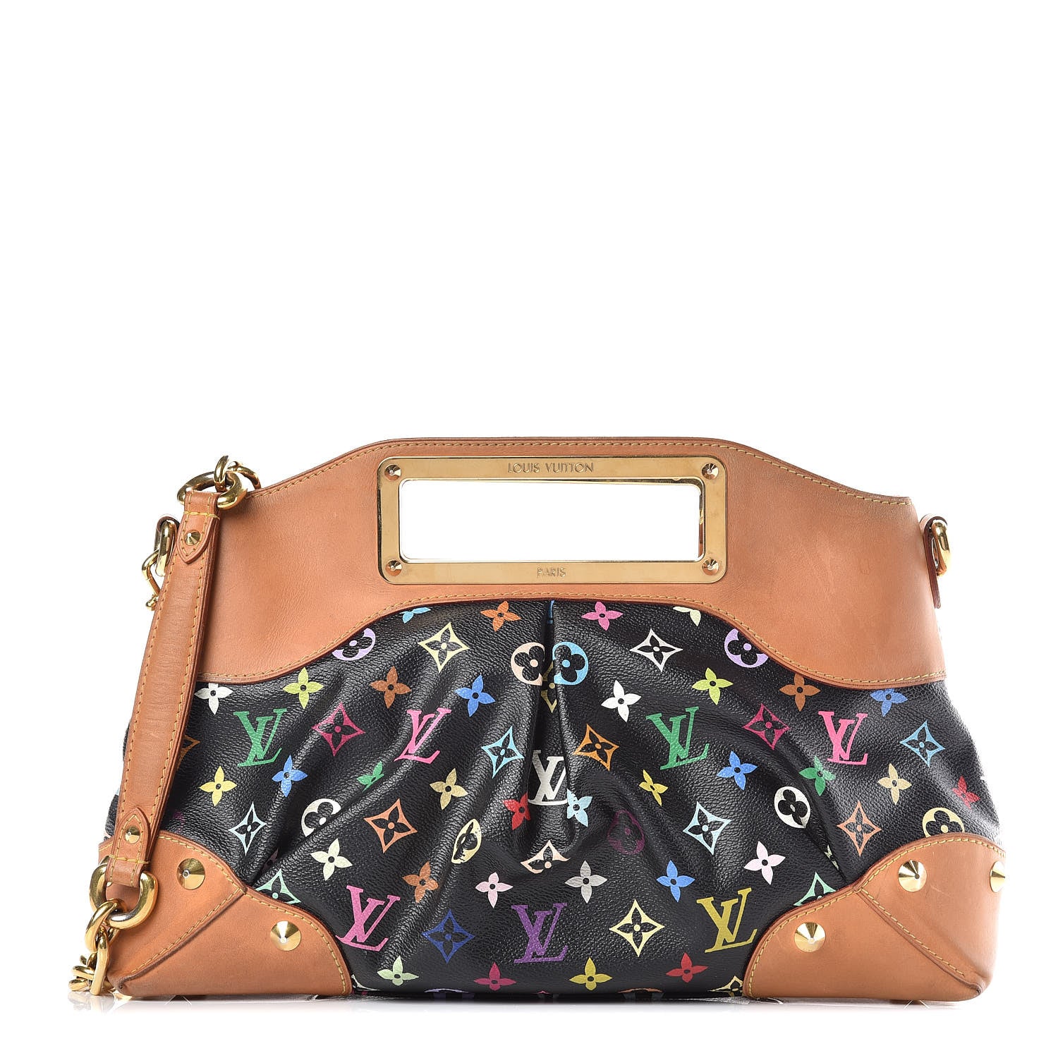 Louis Vuitton Monogram Multicolor Judy MM Black 1 of 20