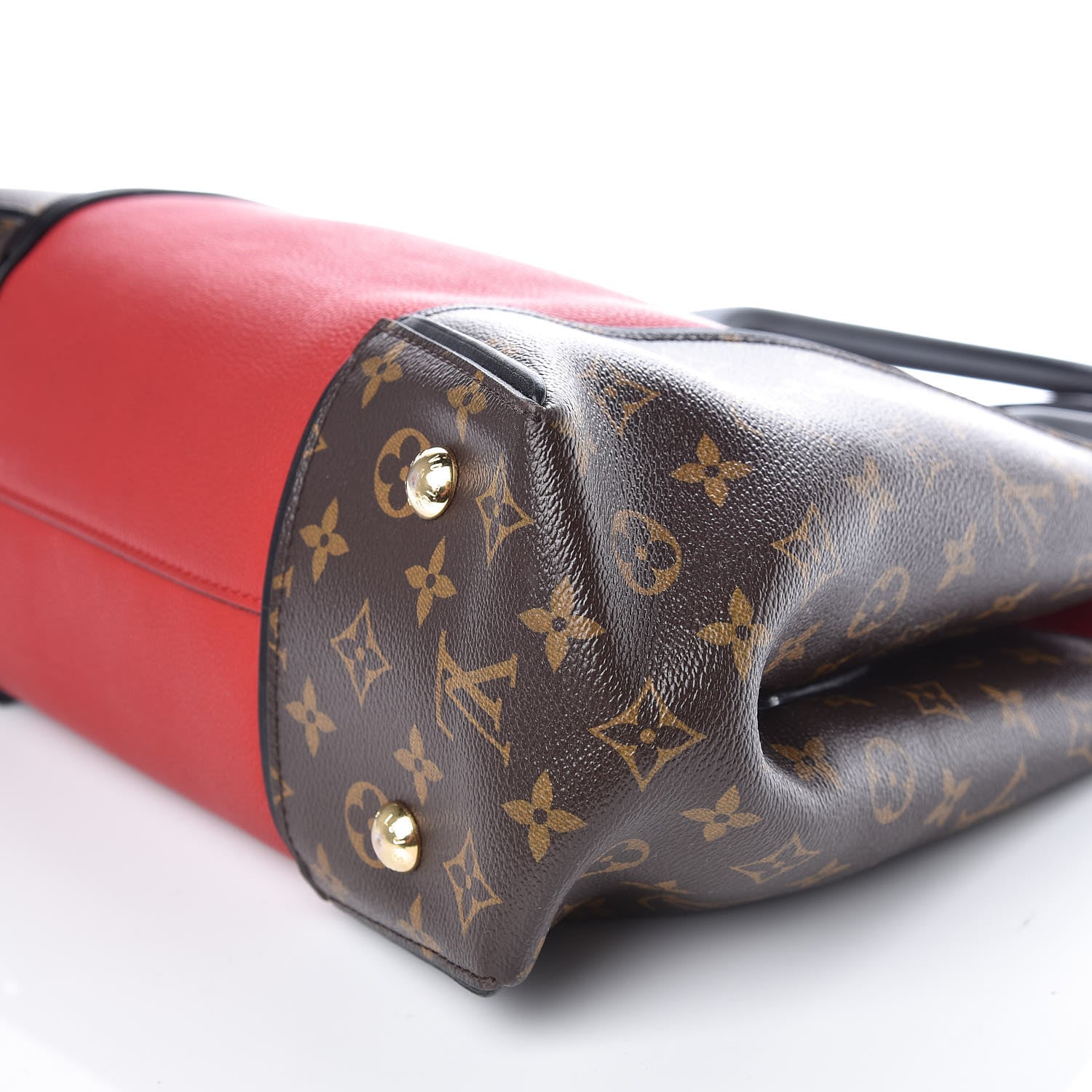 Louis Vuitton Monogram Cuir Orfevre Tote W PM Cherry 6 of 11
