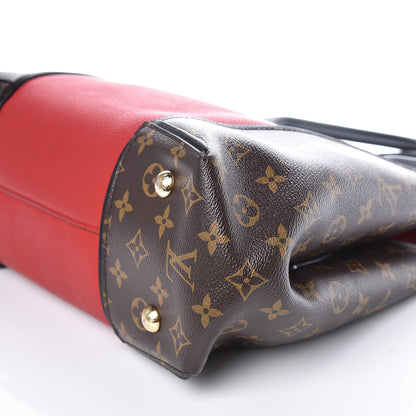 Louis Vuitton Monogram Cuir Orfevre Tote W PM Cherry 6 of 11