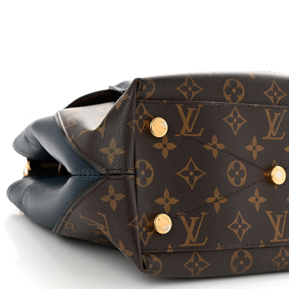 Louis Vuitton Monogram Ostrich Python Majestueux PM Blue 8 of 9