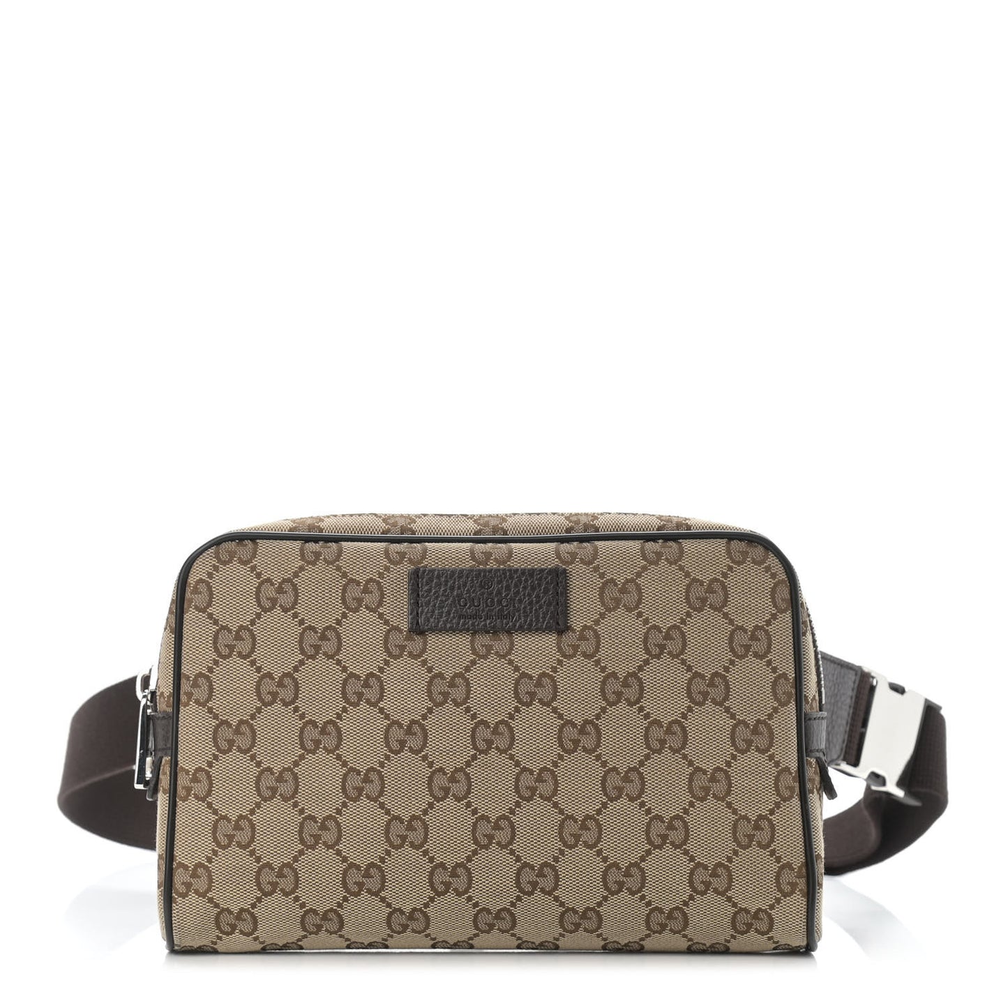 Monogram Belt Bag Dark Brown