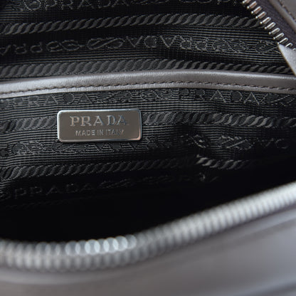 Prada Soft Calfskin Impunture Diagramme Day Backpack Bambu 5 of 7