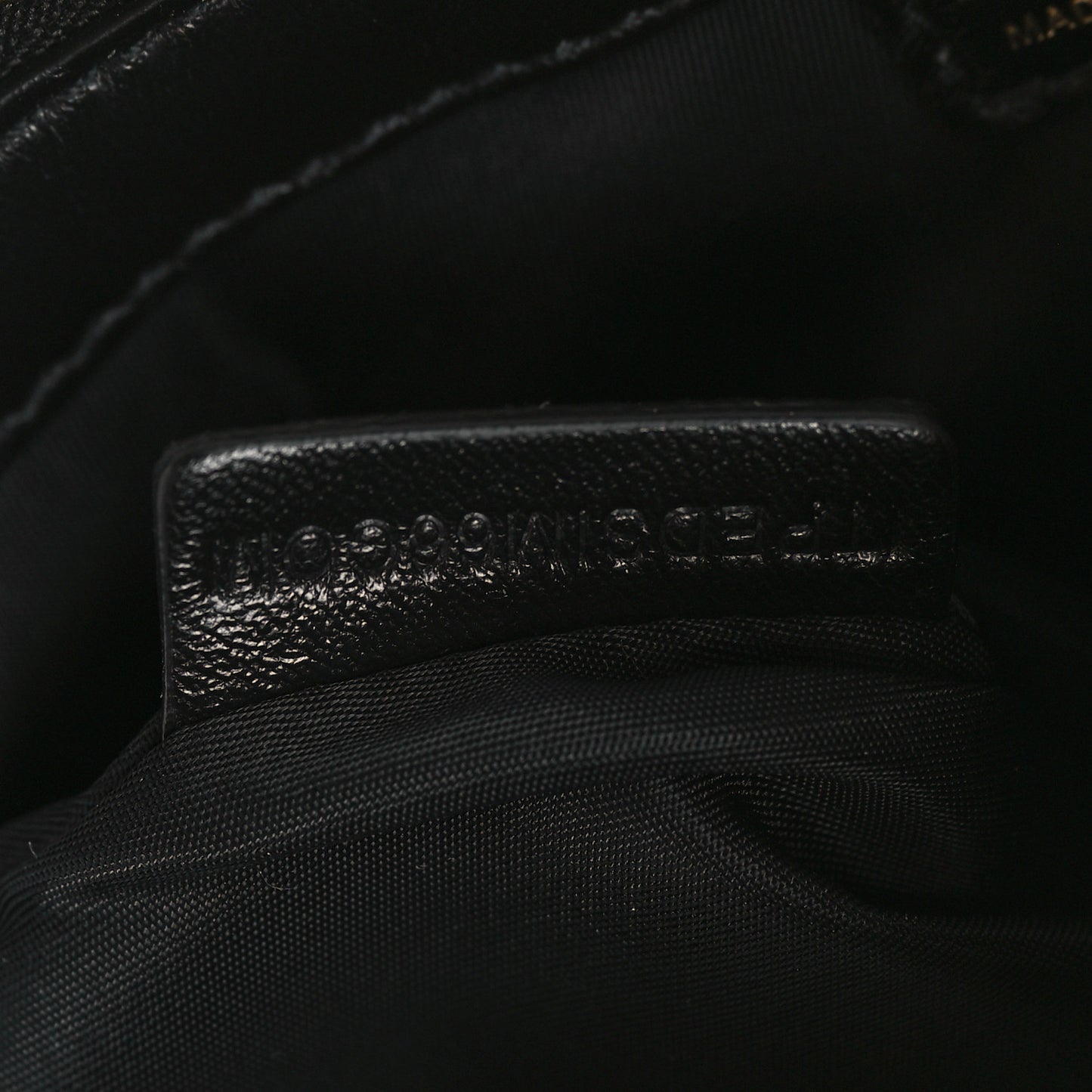 Lambskin Quilted Lola Double Pouch Crossbody Black