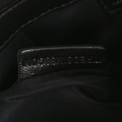 Burberry Lambskin Quilted Lola Double Pouch Crossbody Black 7 of 9