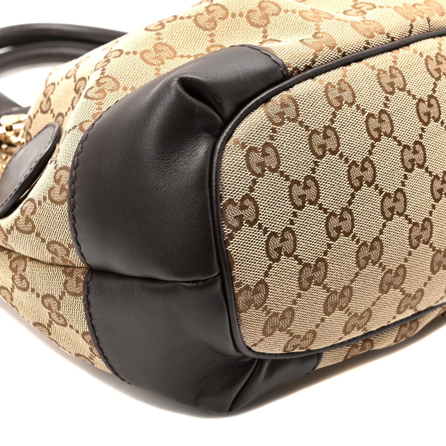Monogram Medium Sukey Top Handle Dark Brown