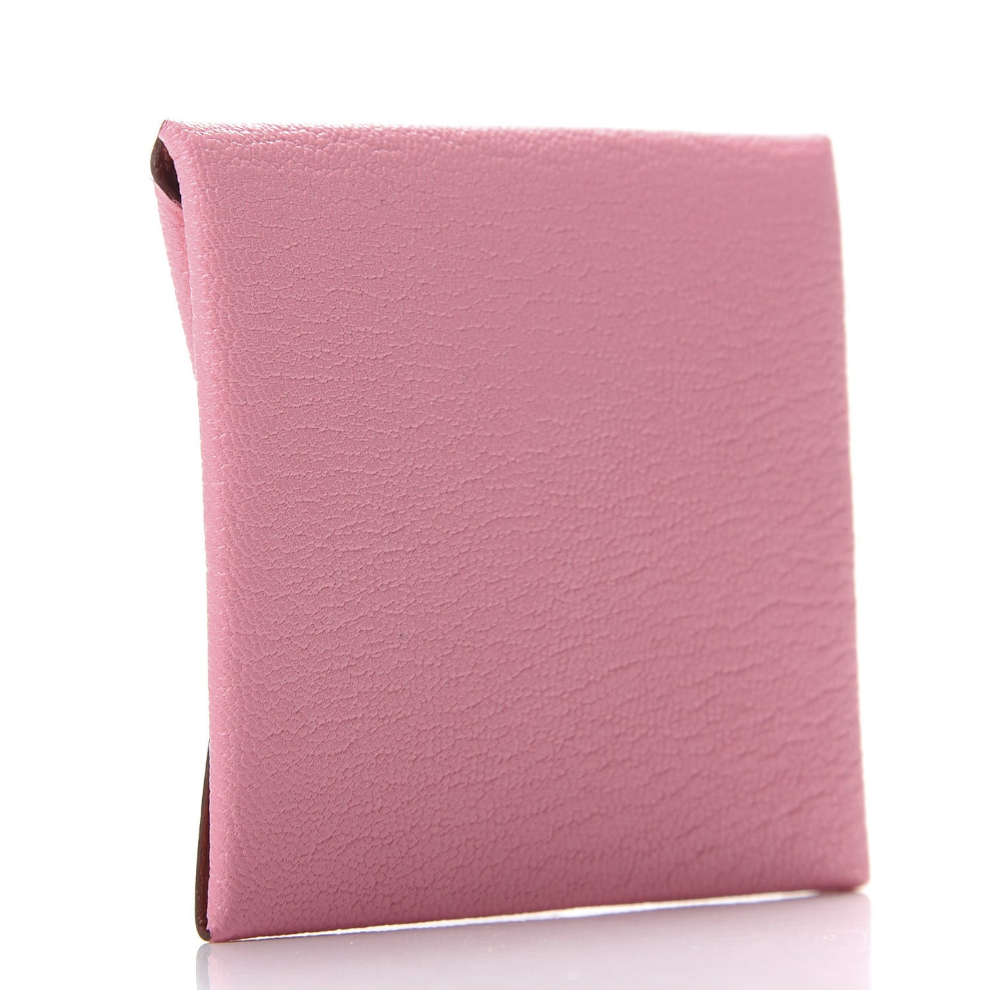 Chevre Mysore Verso Bastia Coin Purse Rose Confetti Brique