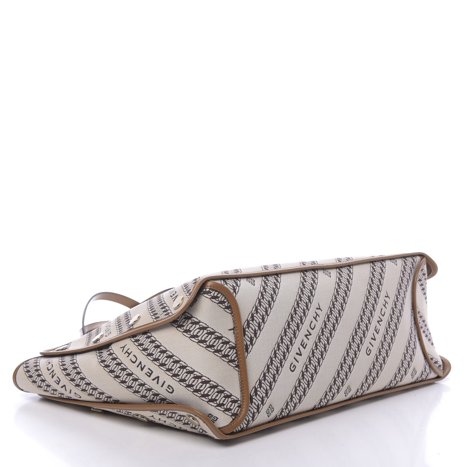 Givenchy Canvas Jacquard Medium Bond Tote Beige 4 of 12