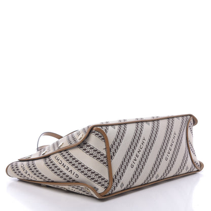 Givenchy Canvas Jacquard Medium Bond Tote Beige 4 of 12