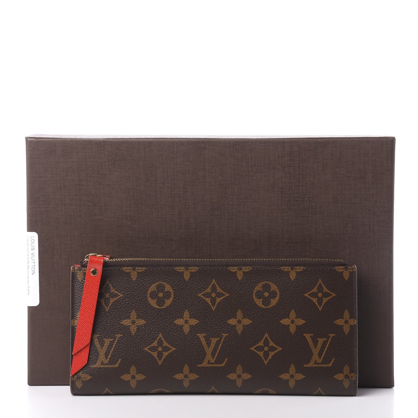 Monogram Adele Wallet Coquelicot