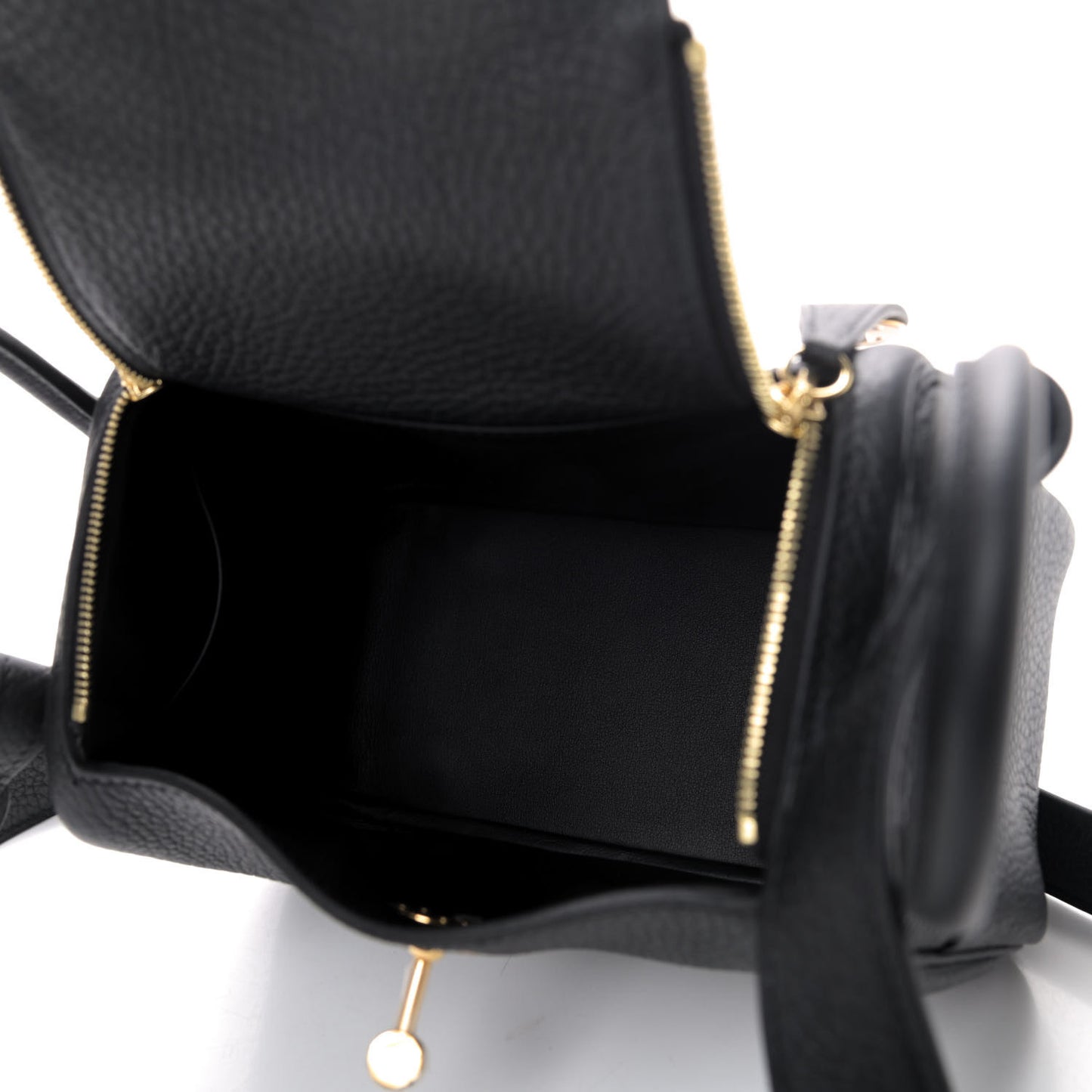 Taurillon Clemence Mini Lindy 20 Black