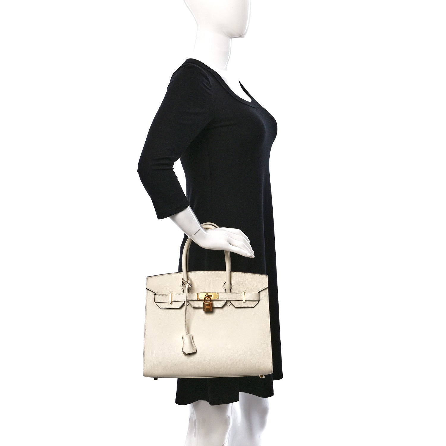 Hermes Epsom Birkin Sellier 30 Nata 2 of 10