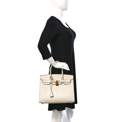 Hermes Epsom Birkin Sellier 30 Nata 2 of 10