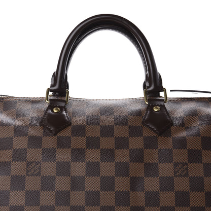 Louis Vuitton Damier Ebene Speedy 35 9 of 10