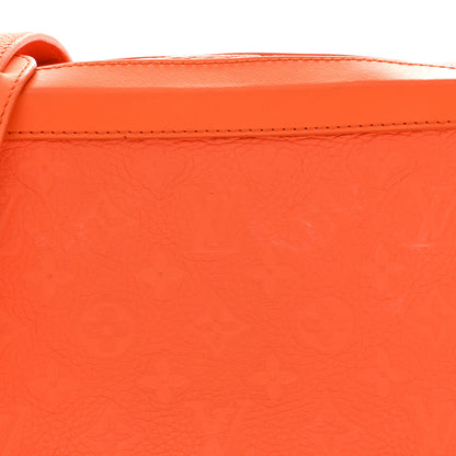 Louis Vuitton Taurillon Monogram Solar Ray Soft Trunk Orange 7 of 11