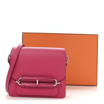 Hermes Evercolor Matte Alligator Mini Touch Sac Roulis Rose Mexico 21 of 21