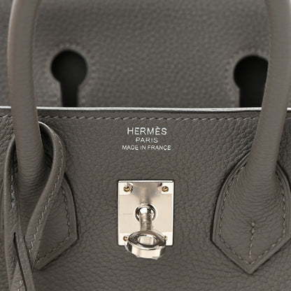 Hermes Togo Birkin 25 Gris Meyer 6 of 15