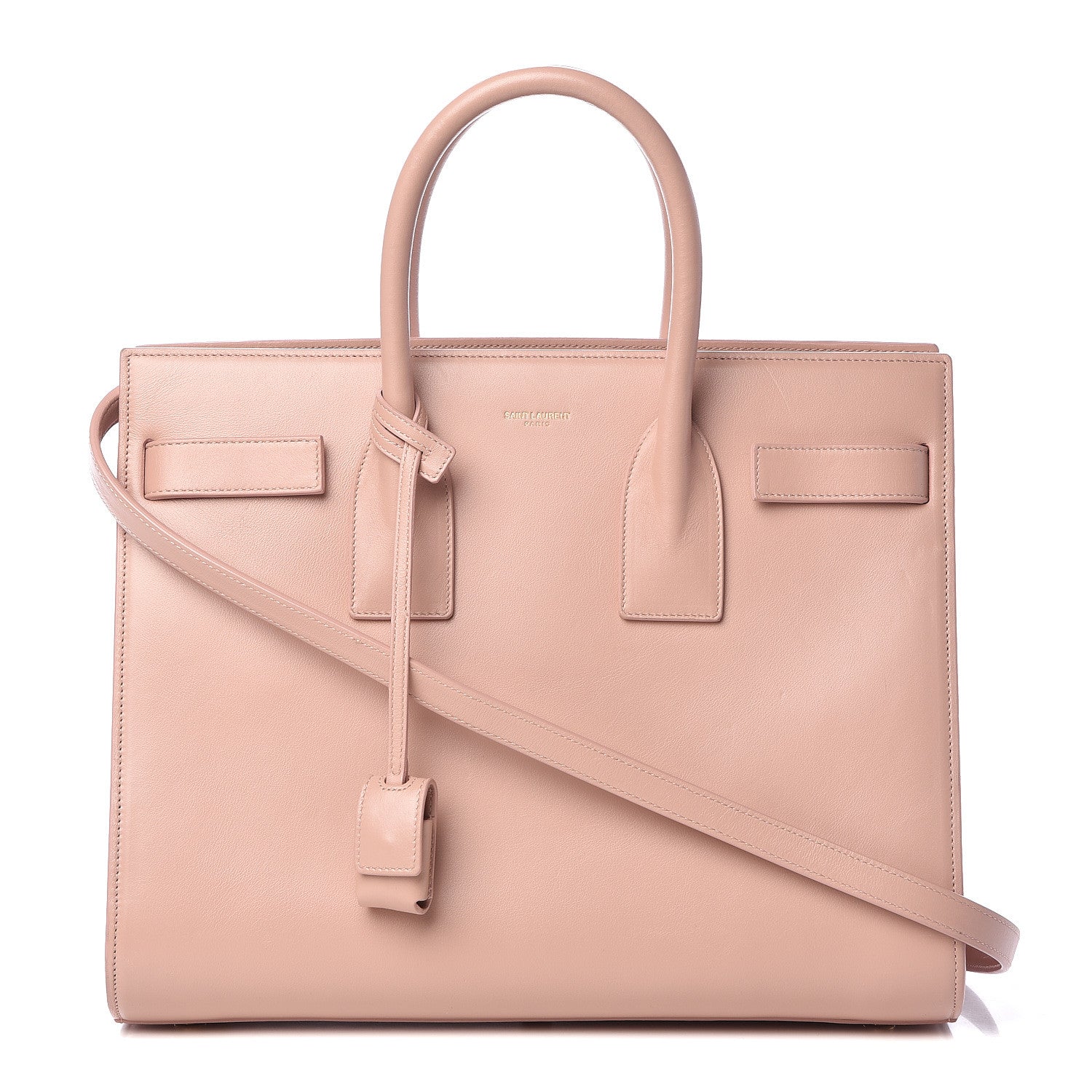 Saint Laurent Calfskin Small Sac De Jour Light Blush 1 of 12