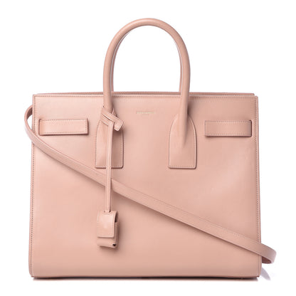 Saint Laurent Calfskin Small Sac De Jour Light Blush 1 of 12